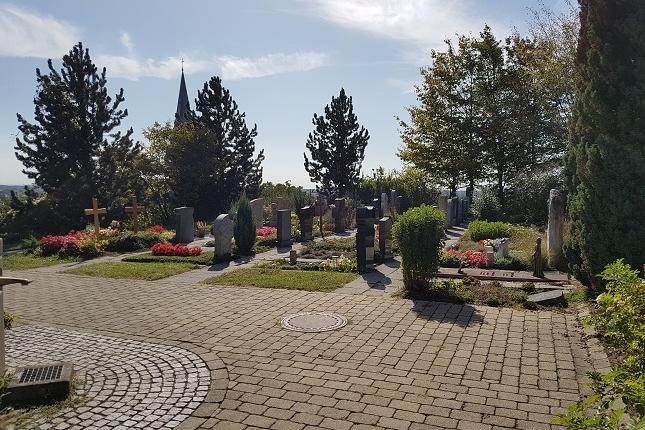 Bild des Friedhofs in Ihringen