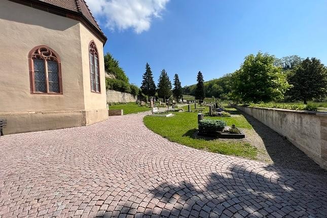 Bild des Friedhofs in Wasenweiler