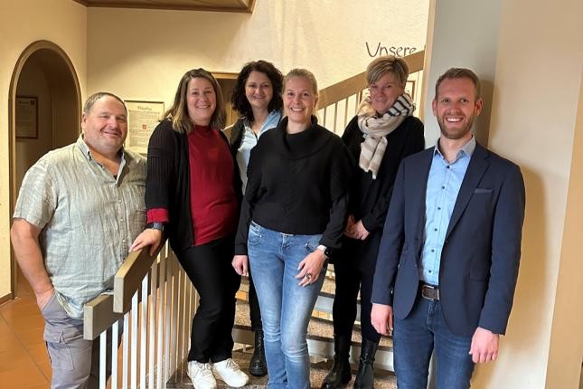 Geehrte Mitarbeitende der Gemeinde Ihringen + Bgm. Eckerle Geehrte Mitarbeitende der Gemeinde Ihringen + Bgm. Eckerle