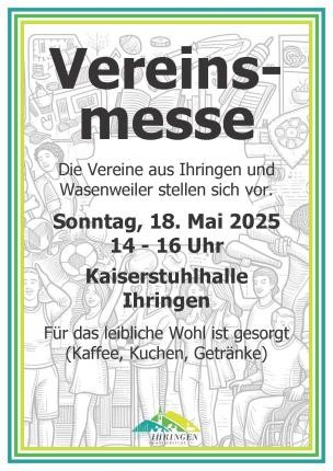 Flyer der Vereinsmesse